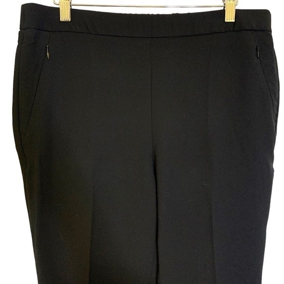 Chico’s dress pants black pull on banded waist slim leg size 0.5 (US size 6) - Picture 3 of 7